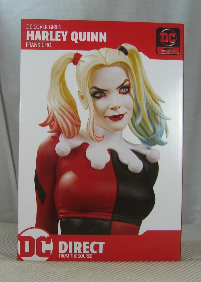 Harley Quinn Statue Cover Girls of the DC Universe 897/5000 Frank Cho NEW SEALED - Image 3 of 4