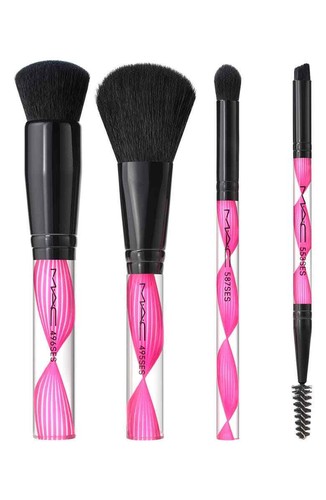 Juego de cepillos Mac Pink Wave Your Wand USD $161 valor nuevo en caja - Imagen 2 de 3