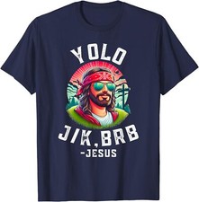 Funny Easter Resurrection YOLO Christian Jesus Unisex T-Shirt