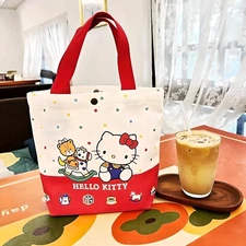 Hello Kitty Canvas Handbag - C