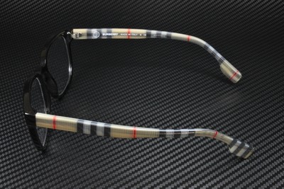 BURBERRY Edison BE2344 3952 Black Demo Lens 53 mm Men