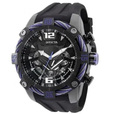 Invicta Marvel Black Panther Men's 52mm Limited Edition Chronograph Watch 33161