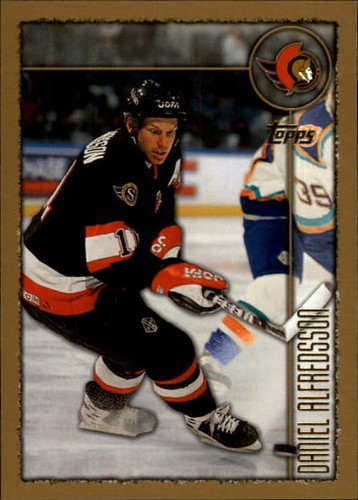 1998-99 Topps Senators Hockey Card #130 Daniel Alfredsson - Picture 1 of 2