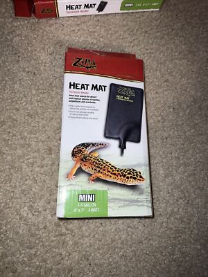 ZILLA REPTILE HEAT MAT PAD MINI 1-5 GAL - 4 WATT 4X7