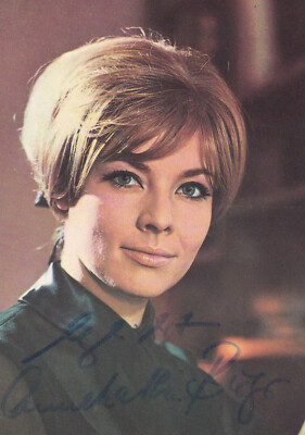 Autogramm - Annekathrin Bürger - DDR-Karte - Progress Verlag