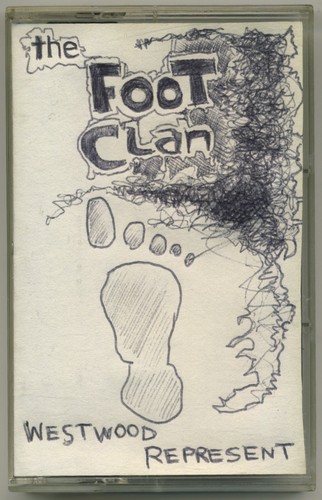 THE FOOT CLAN "Westwood Represent"; Demo Cassette 1995 Chicago Rap Noise Lo-Fi