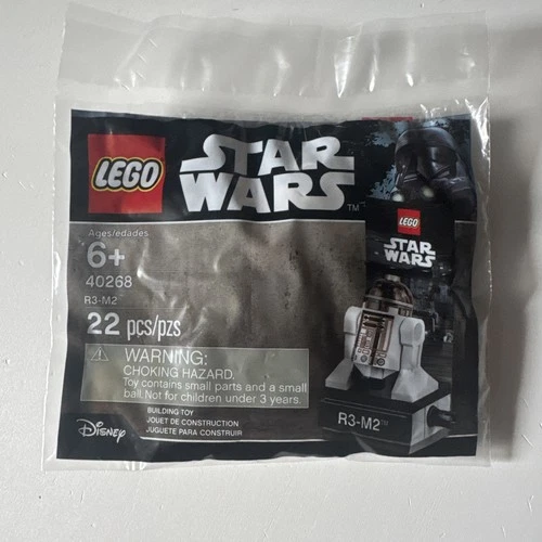 LEGO Star Wars R3-M2 40268 Complete Set 22 Pieces Polybag New Droid Exclusive