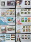 z(JER-269) JERSEY 2009 FDC set of (10) Fisrt DAY Covers  ( ALL pictured)