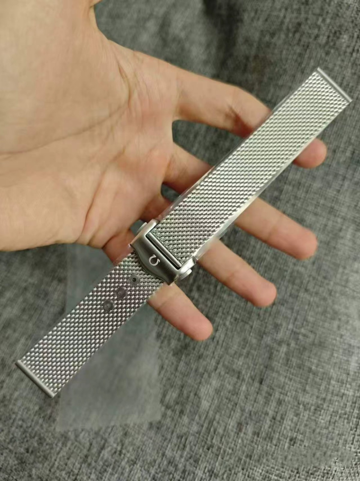 20mm Braided Stainless Mesh Strap For Omega Seamaster 300M USA Fast Shipping