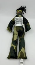Rag Doll - Dammit Doll 13” Camouflage Pattern Material- New With Tag