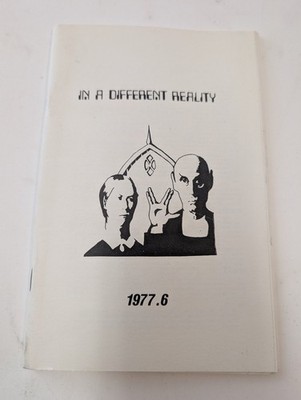 IN A DIFFERENT REALITY Star Trek Fanzine 1977 Intragalactic Underground Press