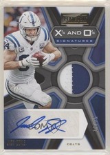 2019 Panini Playbook X's and O's Signatures Gold 16/25 Jack Doyle Auto zl1