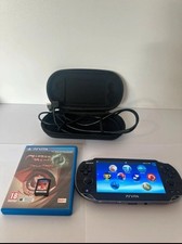 PS Vita Console with 8GB Memory Card Charger Case and 1 Game Tested Working
