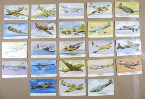 1940's WW2 Aeroplanes Trading Cards Series D, 23 of 27