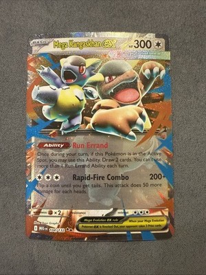 Mega Kangaskhan ex 104/132 Me01: Mega Evolution Holo
