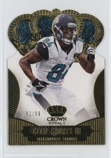 2013 Panini Crown Royale Gold Die-Cut Crown 82/99 Cecil Shorts III #21 v4w