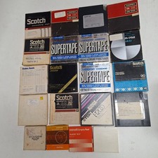 Vintage Reel To Reel Lot Of 20 Used Recording Tapes Mixed UNTESTED