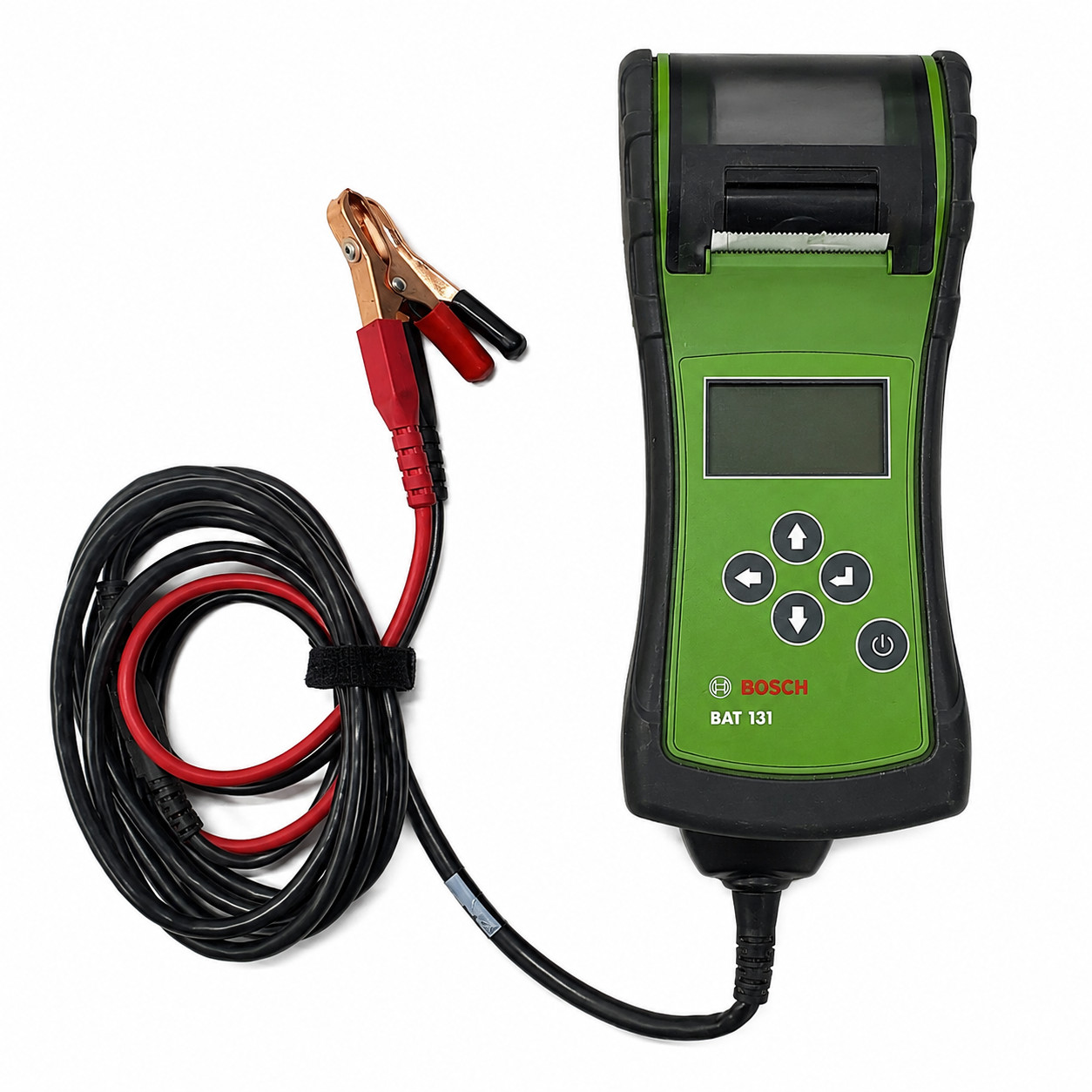Bosch BAT 131 Automotive Battery Tester Analyzer w/ Printer & Test Lead warranty