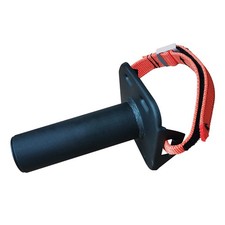 Tib Bar for Leg Strength Training, Biceps Femoris Muscle Compact, Black 