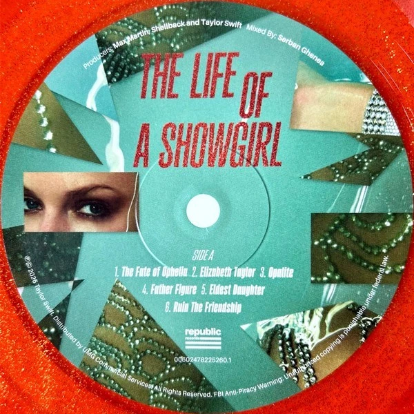 Taylor Swift – The Life Of A Showgirl - Schallplatte -LP - neu - Bild 4 von 4