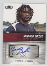 2012 SAGE Hit Auto Brandon Bolden #A98 Auto n5h