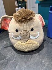 Squishmallow Woolly Mammoth 40cm. No Tags. Soft Plush Toy Great Condition