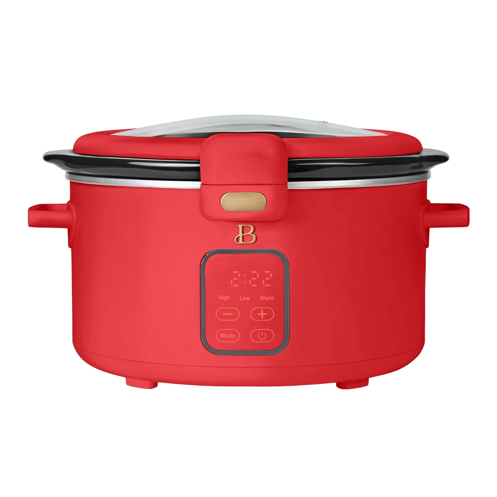 Beautiful 29277 4 Qt Digital Slow Cooker with Spill-Proof Hinged Locking Lid,
Opens in a new window