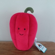 Jellycat Vivacious Red Pepper Vegetable - Brand New with Tags 