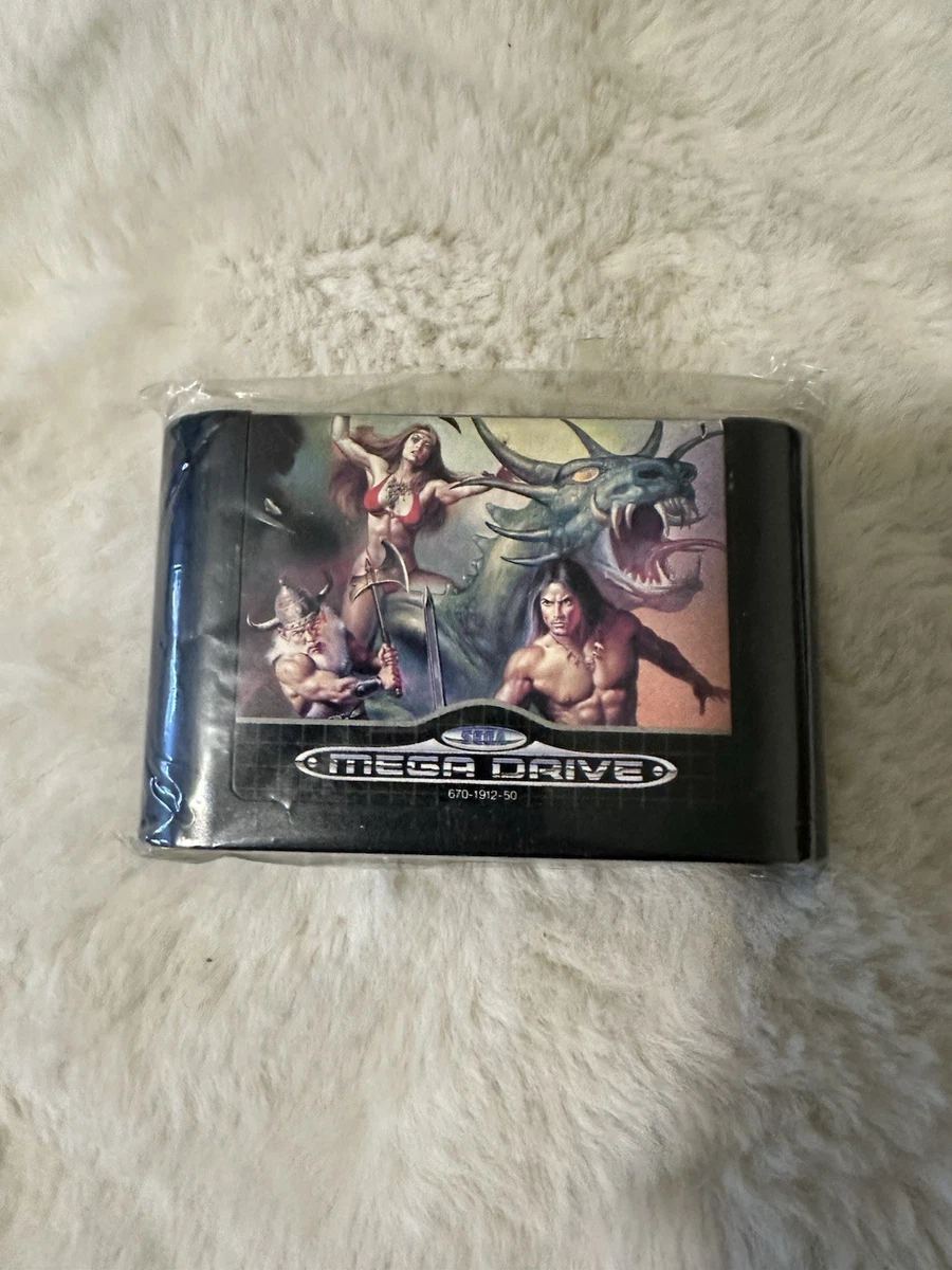 Porte-clés Golden Axe III – Sega Mega Drive – Keyring Jeu Vidéo Rétro