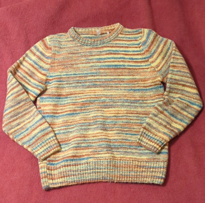 Barbour Striped Burford Knit Wool Blend Sweater, Women's M