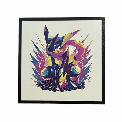 Custom 3D Printed Hangable Picture With Frame 8.25in x 8.25in