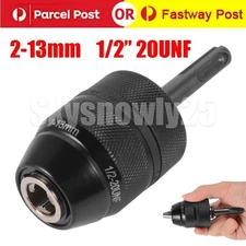 2-13mm Keyless Drill Chuck, SDS Plus Adaptor Cordless Hammer Drill 1/2" 20UNF A