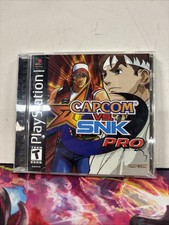 Capcom vs. SNK Pro Sony PlayStation 1 CIB Black Label  PS1 Tested Working