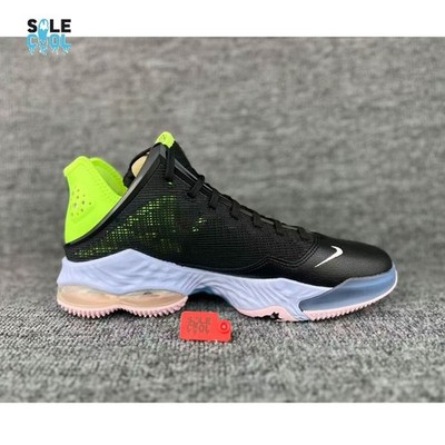 Nike Men\'s LeBron 19 XIX Low Black Green Basketball Shoes DO9829-001 Sizes 11 Nike LeBron XIX Low-Multicolor (Black/Green)-DO9829-001  main image 3