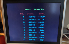 10 YARD FIGHT a PCB from IREM in 1983. Rewired to JAMMA.