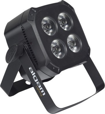 Algam Lighting MINIPAR46 QUAD LED RGBW Scheinwerfer DMX IR-Fernbedienung Strobe