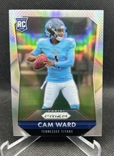 2025 Panini Prizm Football Cam Ward Throwback Silver Prizm RC Titans No1