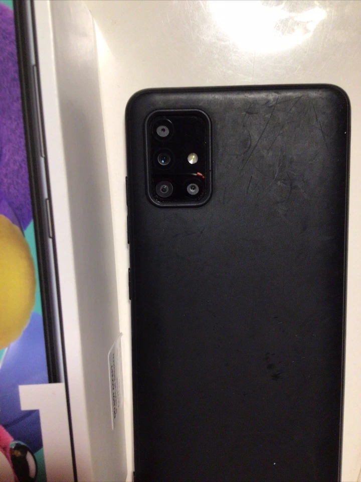 Samsung Galaxy A51 SM-A515F/DSN - 128GB - Prism Crush Black (Ohne Simlock) - Bild 3 von 4