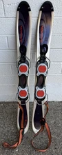 Salomon Snowblades W/Step On Bindings 88 cm / Twin Tips !