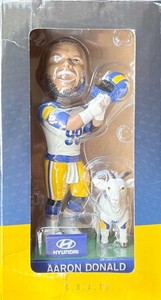 AARON DONALD フィギュア G.O.A.T. ボブルヘッド GOAT sighting at the LA Kings game! 🐐🐐🐐 | Get your (standard