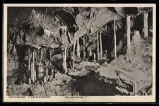 Postcard of the Attendorn stalactite cave, Alhamra Grotto