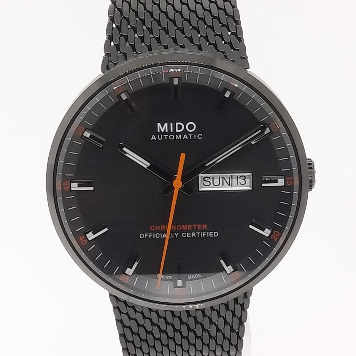 MIDO Commander Icon Chronometer Anthracite Dial S… - image 1