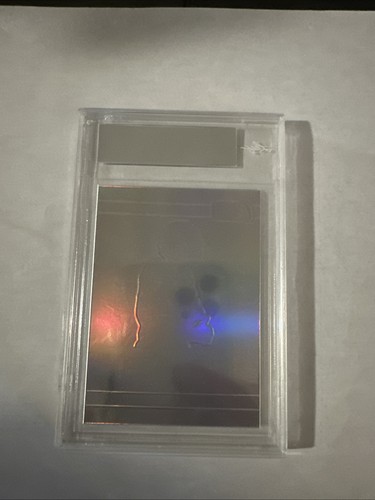 2022 Leaf Pro Set Metal Aidan Hutchinson Prizmatic Zebra 1 of 1 Pre Production - Picture 2 of 3