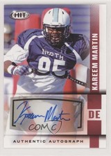 2014 SAGE Hit Auto Kareem Martin #A42 Auto 03cz