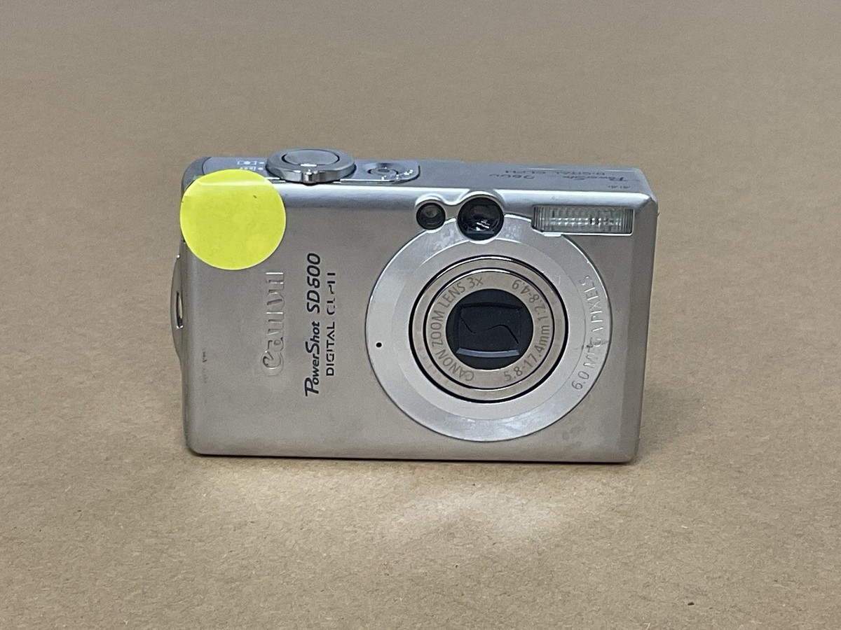 Canon PowerShot ELPH SD600/PC1193 Camera W/BATTERY | eBay
