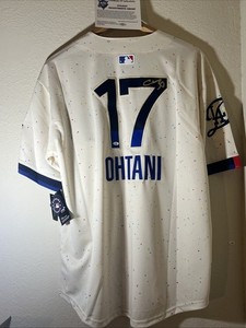 Shohei Ohtani Autographed 2025 Genuine MLB World Series Jersey &Authenticity Coa
