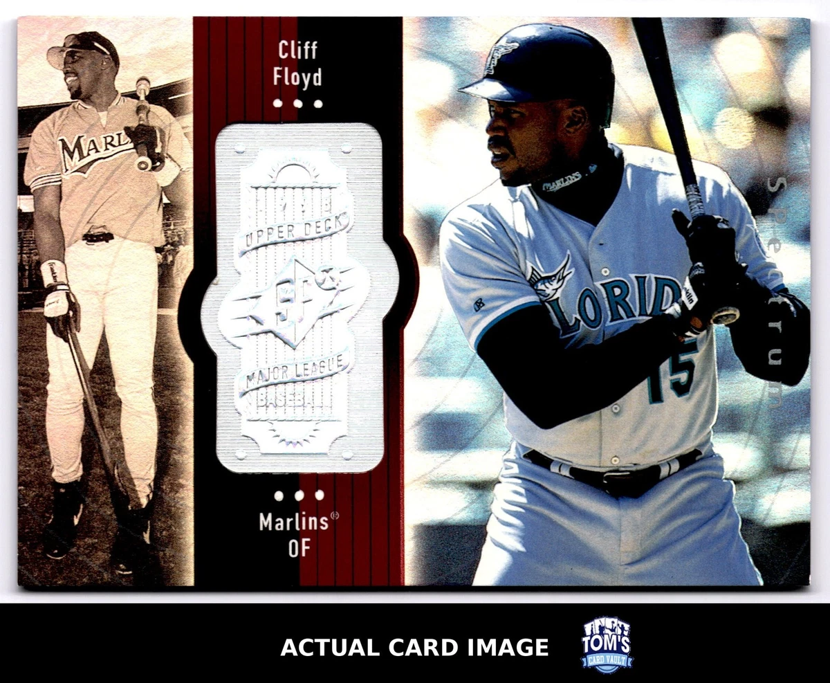 Cliff Floyd Florida Marlins Baseball Sports Trading Cards