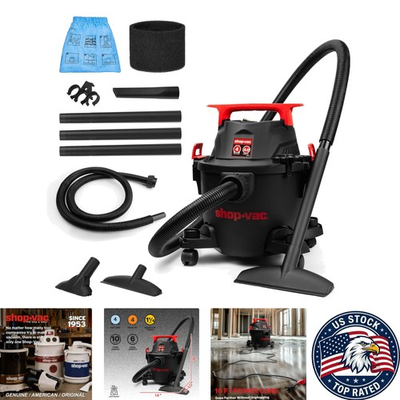 #ad #ad All in One Cleaning Solution: Portable 4 Gallon Wet Dry Vacuum with Accessories $75.02