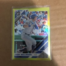 2020 Donruss Optic Gold Prizm Cody Bellinger # 112