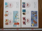 Japan Stamp First Day Cover Greetings Winter 2 Covers Large format 2016